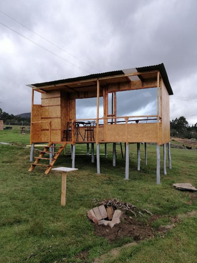 Cabanas El Mirador Del Tomine Guatavita ภายนอก รูปภาพ