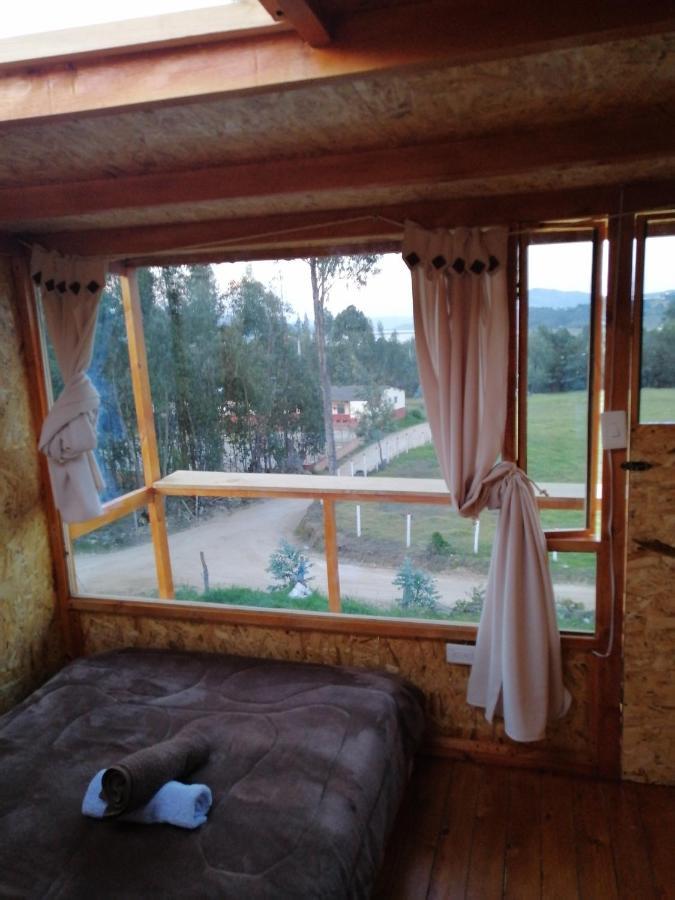 Cabanas El Mirador Del Tomine Guatavita ภายนอก รูปภาพ