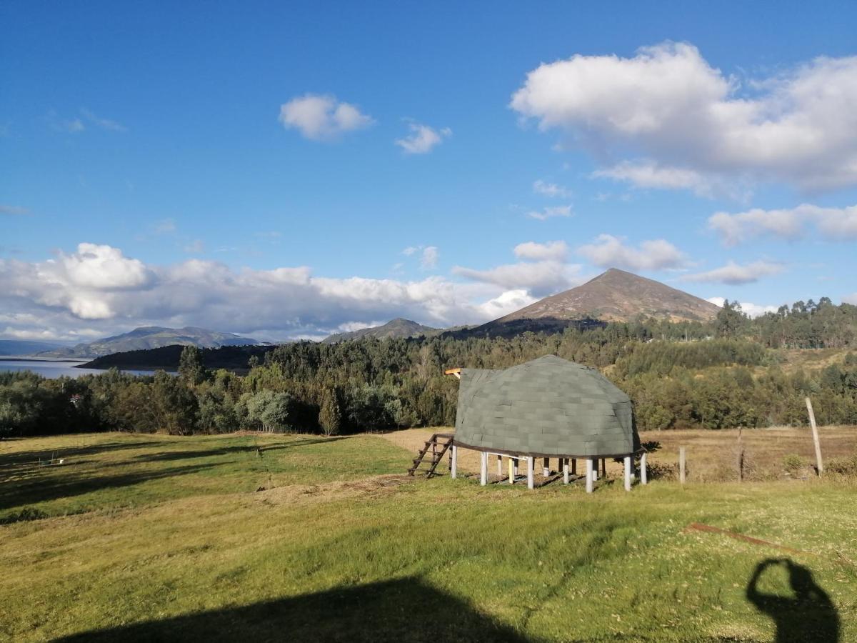 Cabanas El Mirador Del Tomine Guatavita ภายนอก รูปภาพ