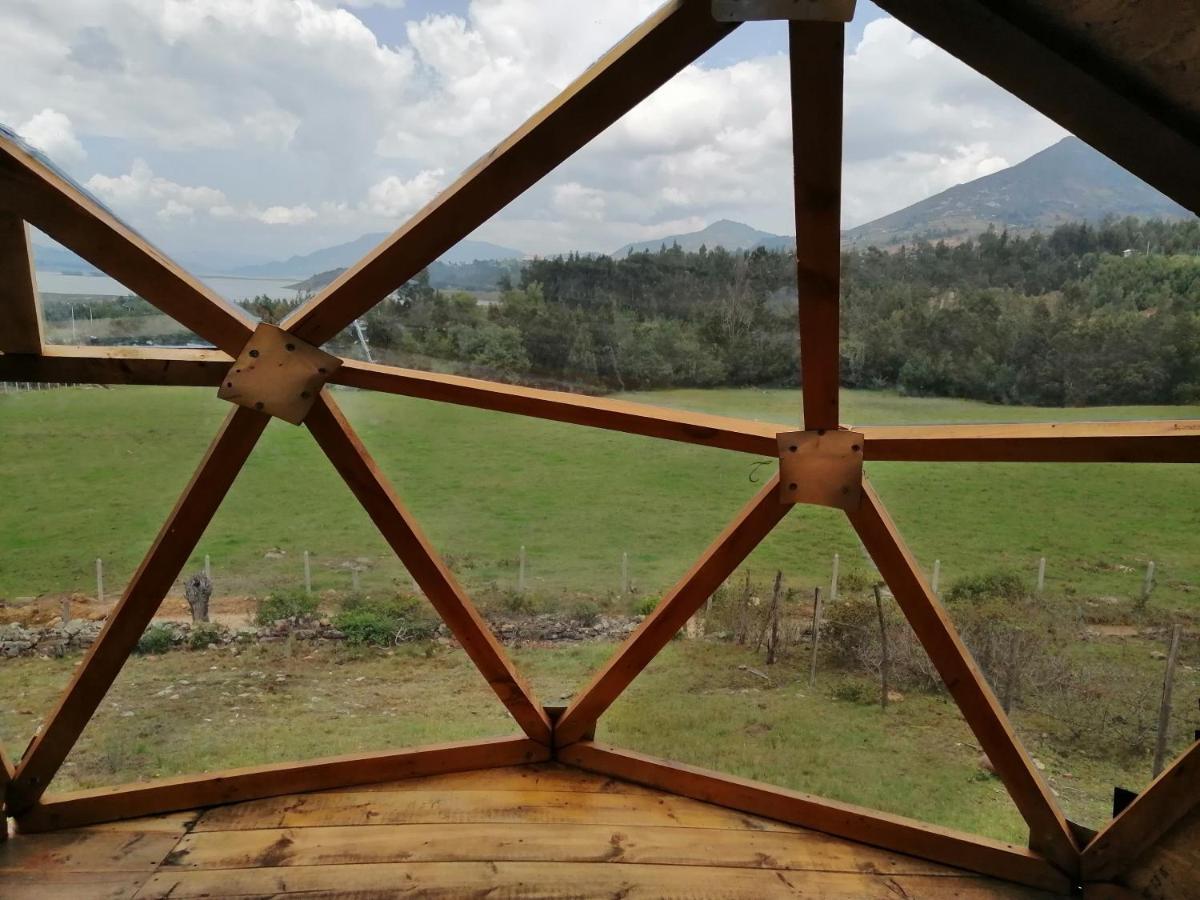 Cabanas El Mirador Del Tomine Guatavita ภายนอก รูปภาพ